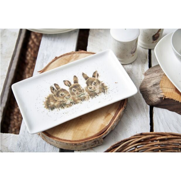 Wrendale Rectangular Plate ‘Daisy Chain’