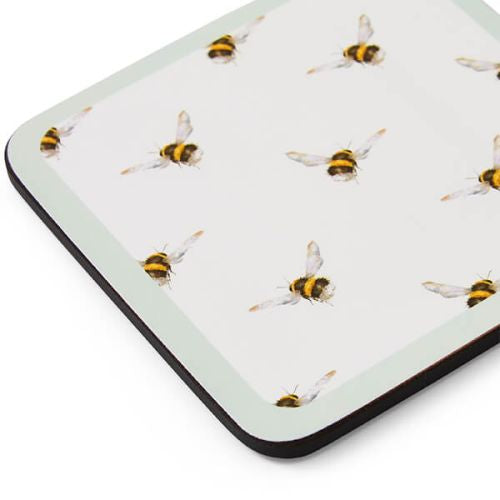 Wrendale ‘Flight Of The Bumble Bee’ Coaster Set Of 6