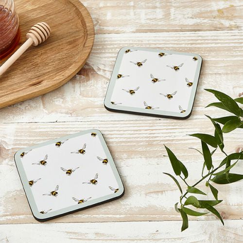Wrendale ‘Flight Of The Bumble Bee’ Coaster Set Of 6