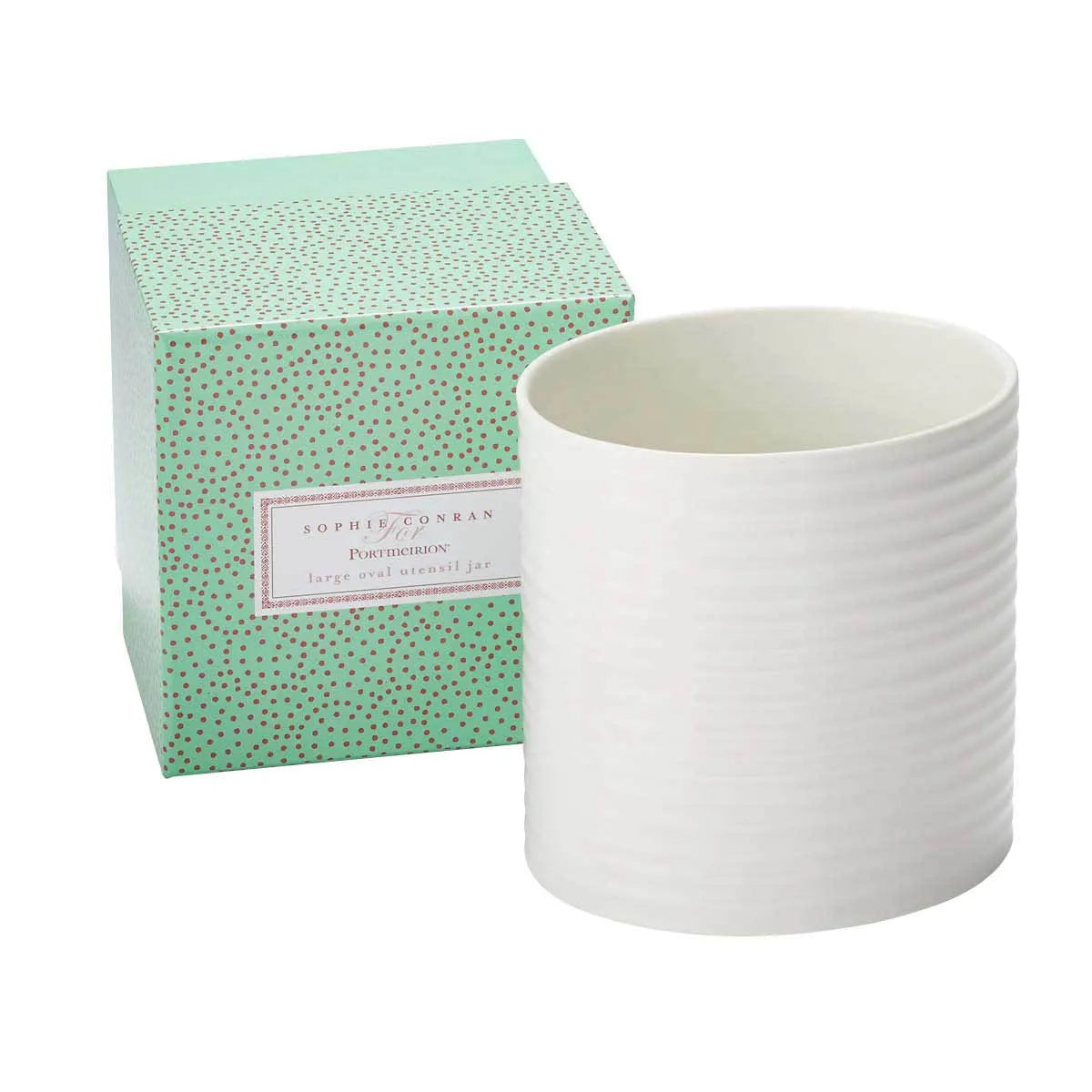 Portmeirion Sophie Conran Large Oval Utensil Jar