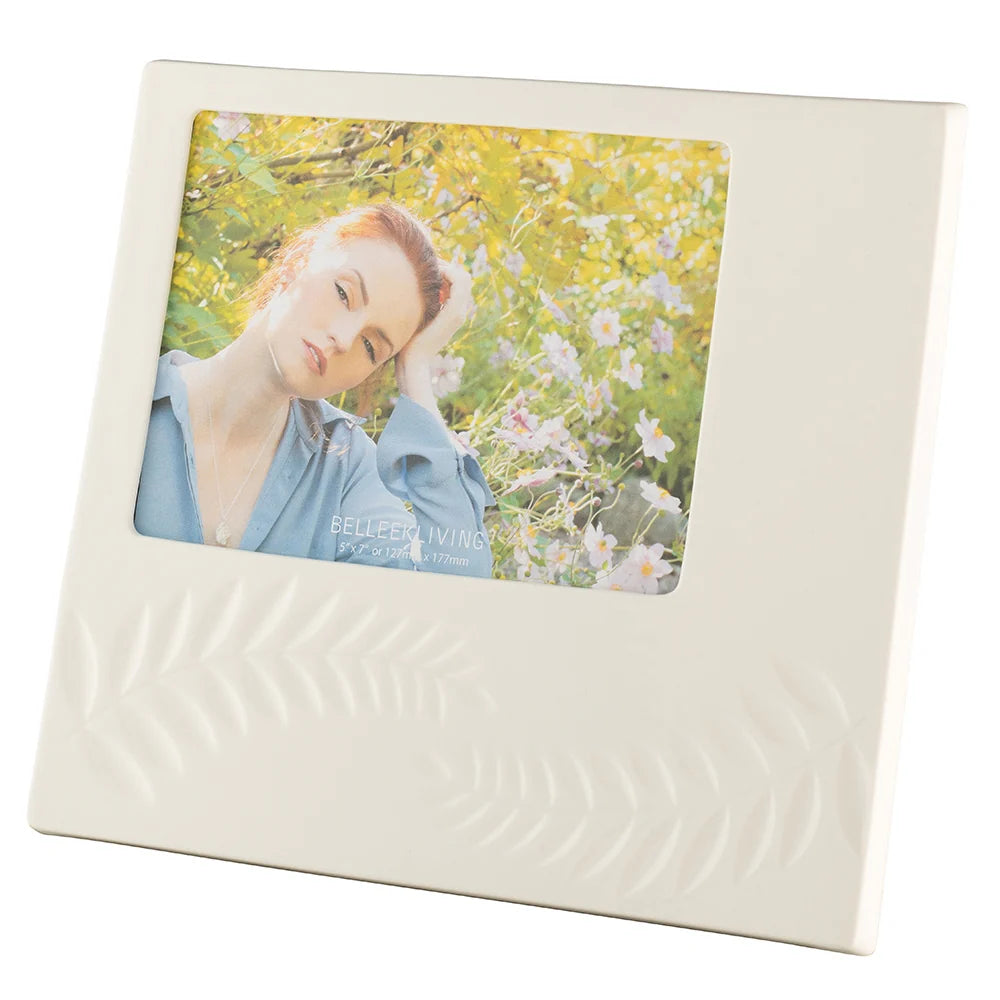 Belleek Living Fern 5x7 Frame