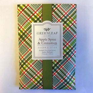 Greenleaf Scented Sachet - Apple Spice & Cinnamon