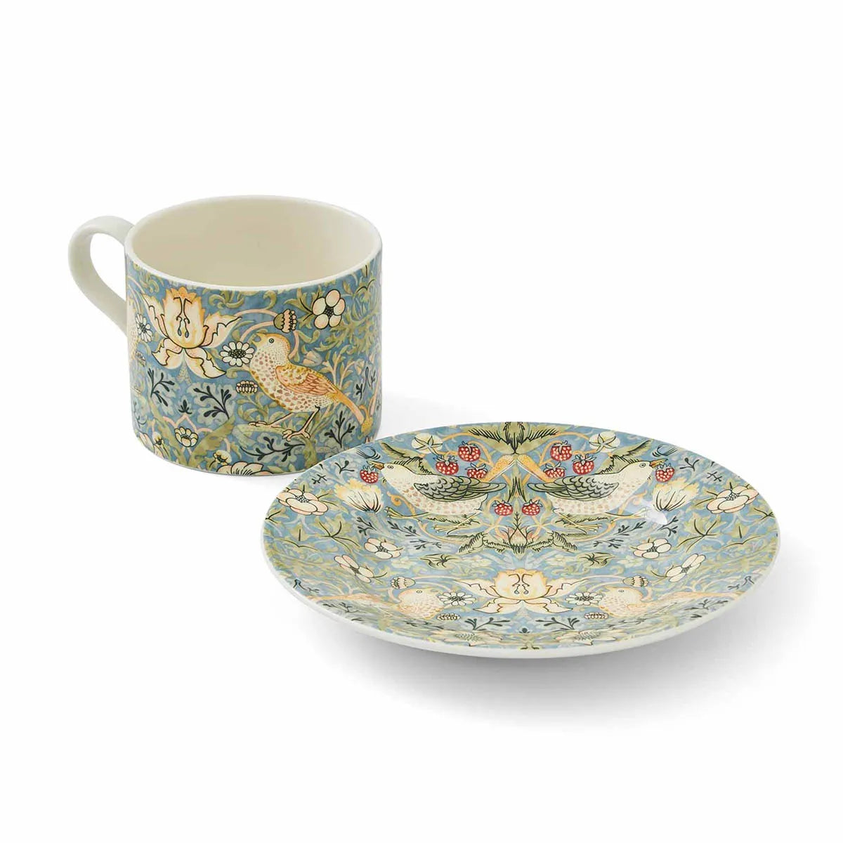 Morris & Co. Tea Cup & Saucer Strawberry Theif