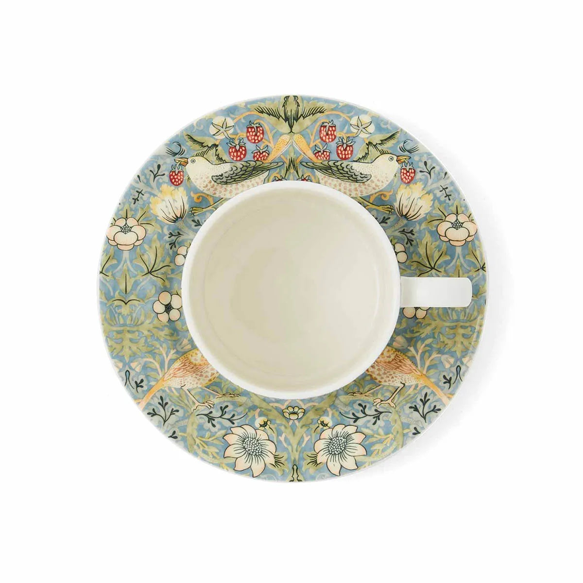 Morris & Co. Tea Cup & Saucer Strawberry Theif