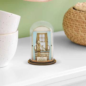 Kloche Life Is Better With A Cat Figurine
