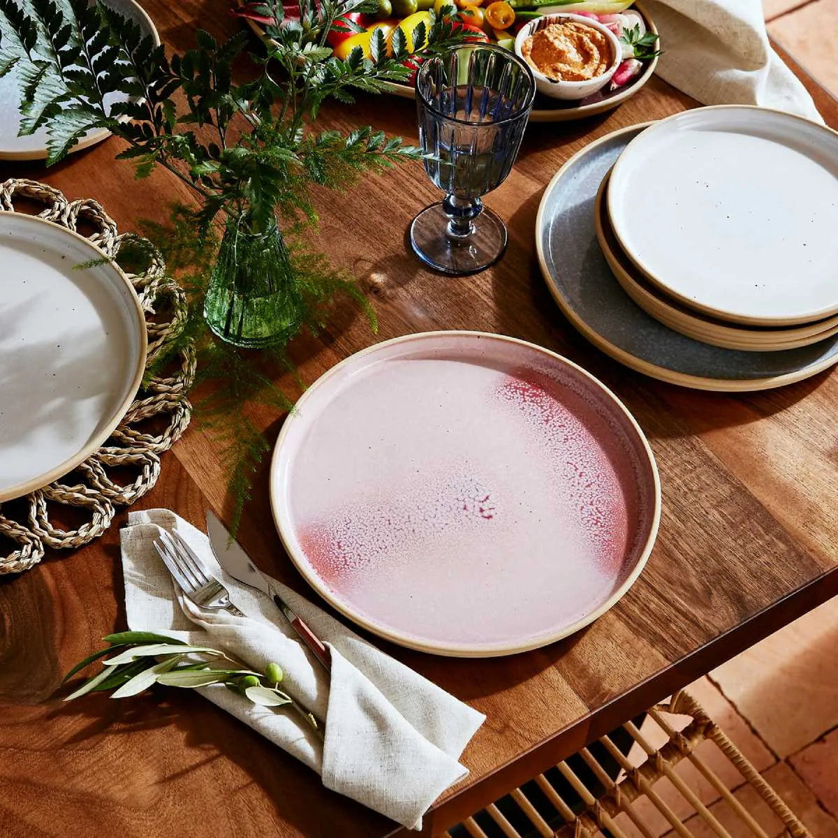 Portmeirion Minerals Rose Quartz Dinner Plate