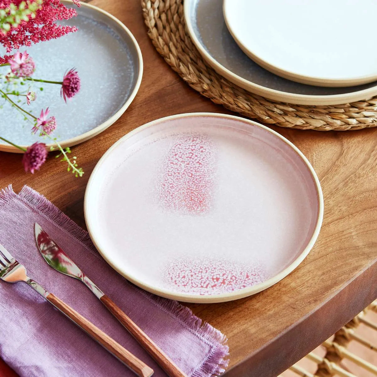 Portmeirion Minerals Rose Quartz Side Plate