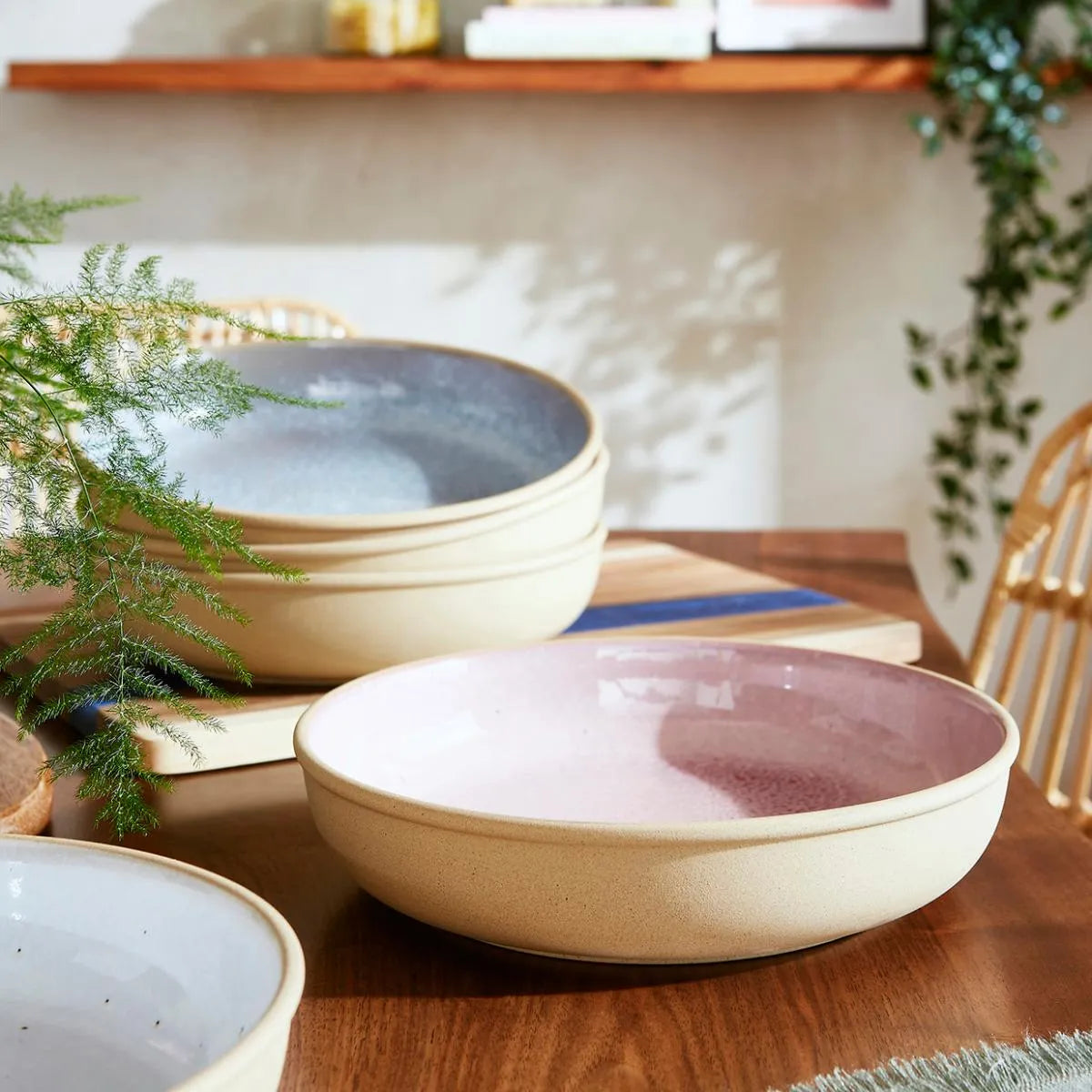 Portmeirion Minerals Rose Quartz Low Bowl