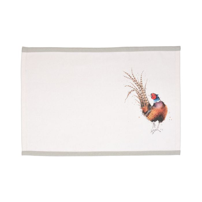 Wrendale 'Woodlanders' Set Of Four Woodland Animal Fabric Placemats