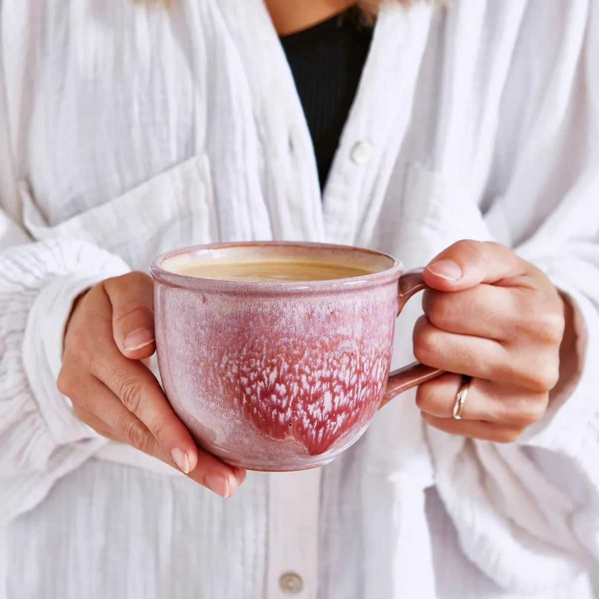 Portmeirion Minerals Rose Quartz Mug
