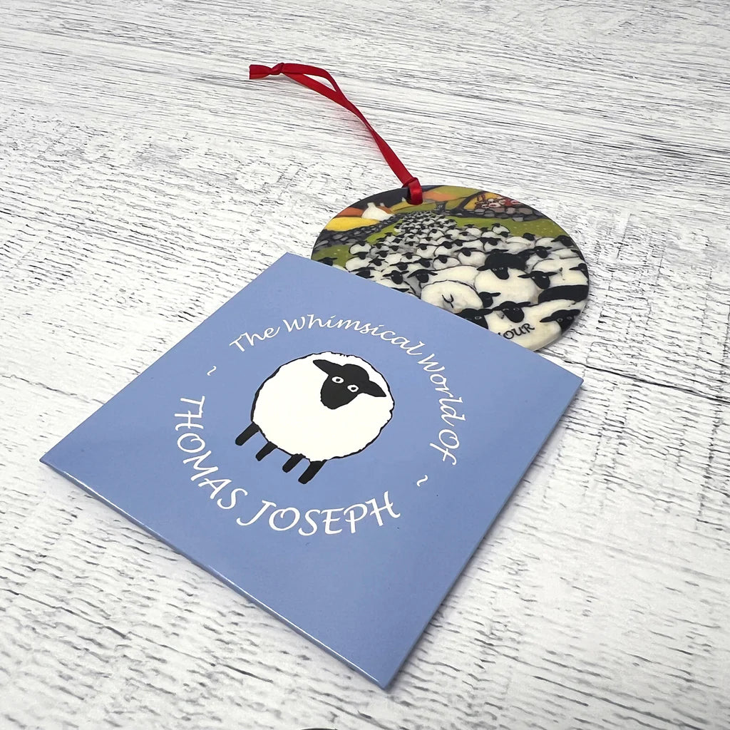 Thomas Joseph Rush Hour Decorative Hanging Disk