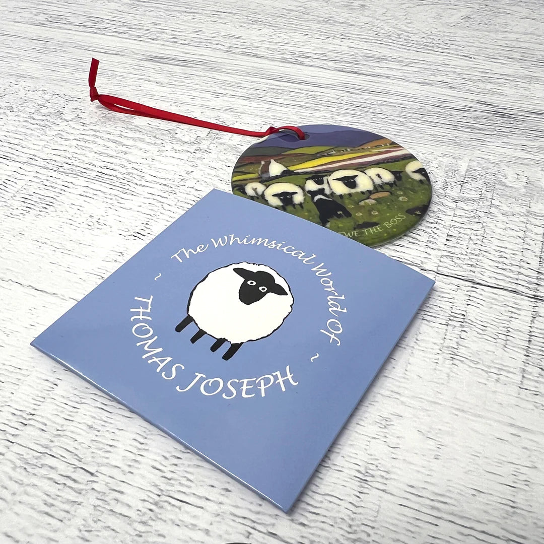 Thomas Joseph Are Ewe The Boss Decorative Hanging Disk