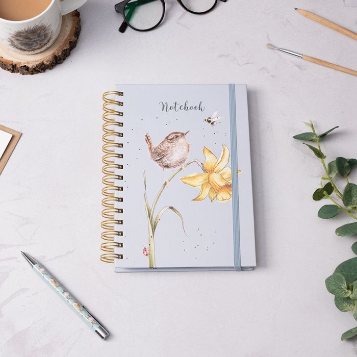 Wrendale ‘The Birds And The Bees’ A5 Spiral Notebook