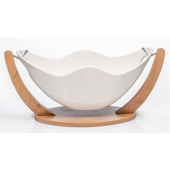 Newgrange Fruit Bowl With Stand 500018