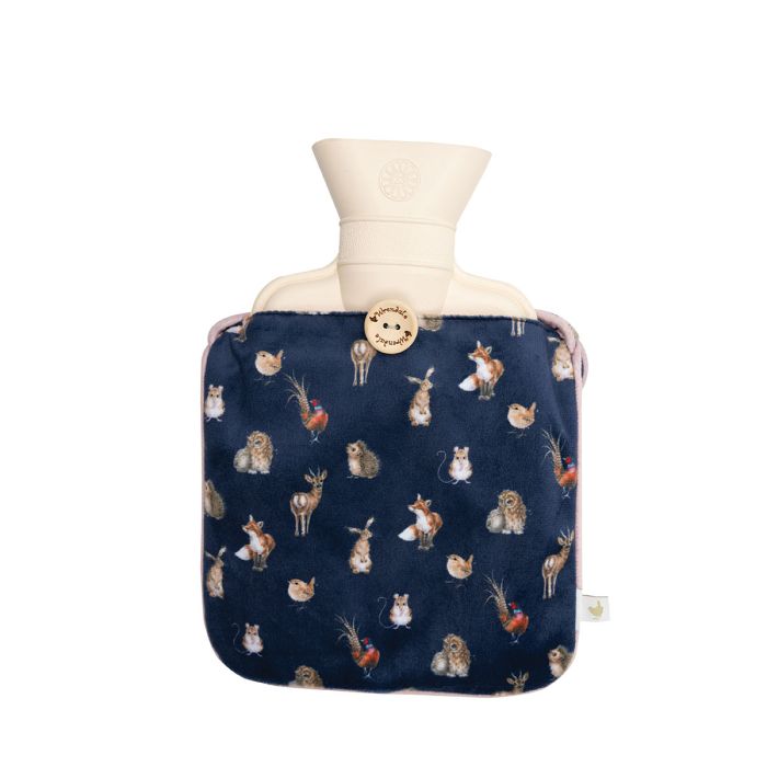 Wrendale Hot Water Bottle ‘Woodlanders’