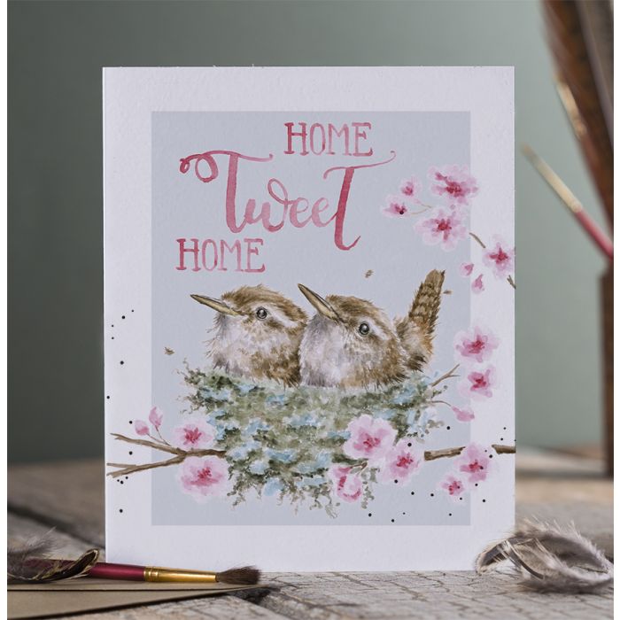 Wrendale ‘Home Tweet Home’ Wren Card