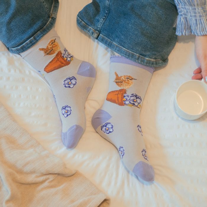 Wrendale ’Pottering About’ Wren Woman’s Socks