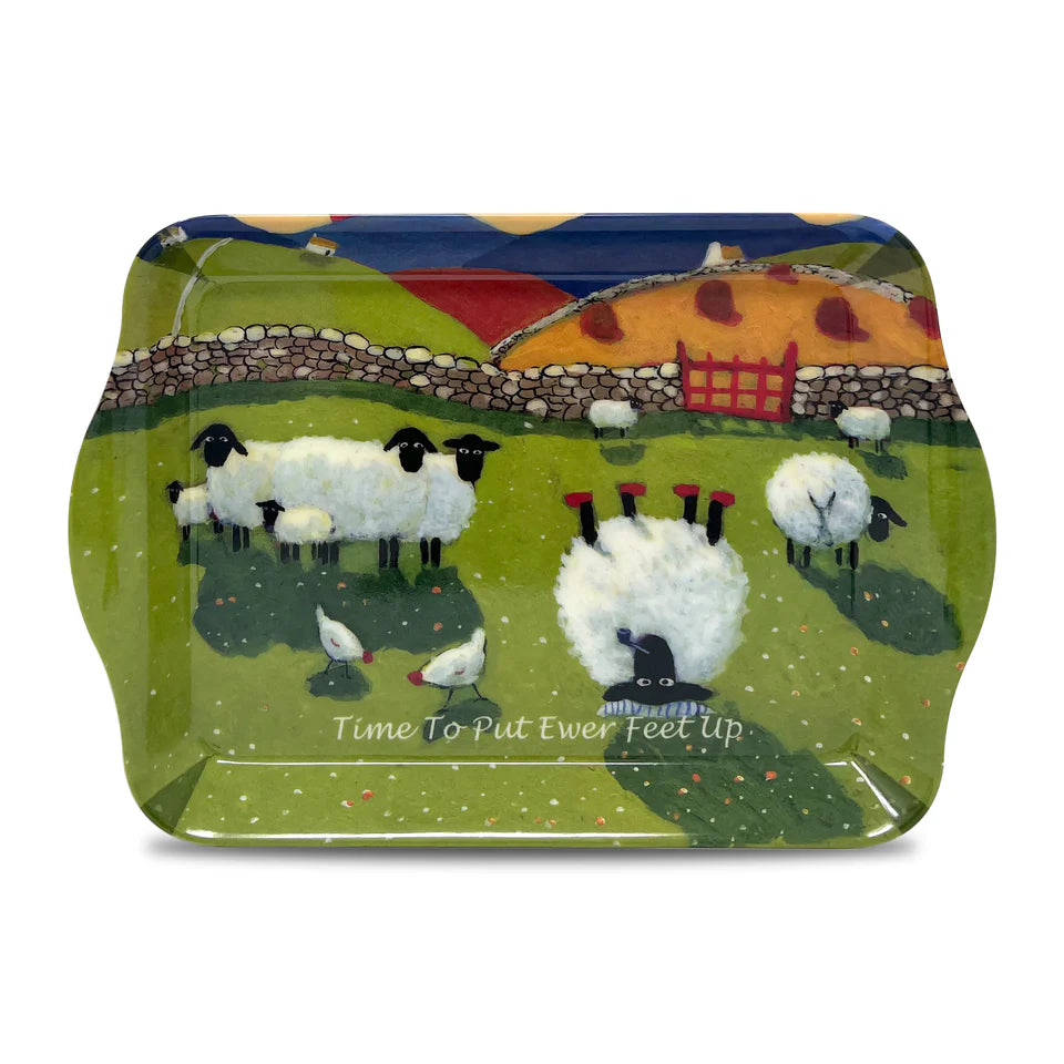 Thomas Joseph ‘Time To Put Ew’er Feet Up’ Scatter Tray