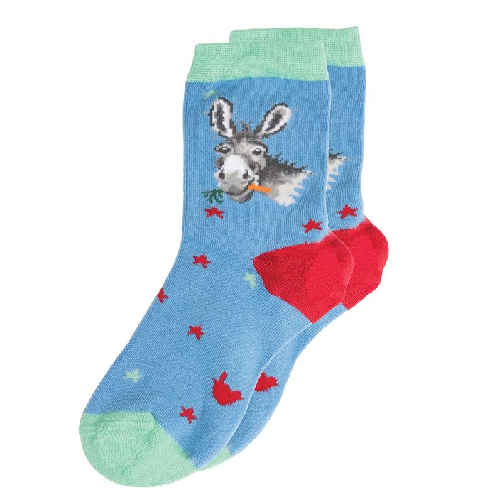 Wrendale ‘Gentle Jack’ Children’s Socks Size UK 6-8 1/2