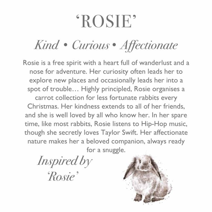 Wrendale ‘Rosie’ Rabbit Plush Soft Toy