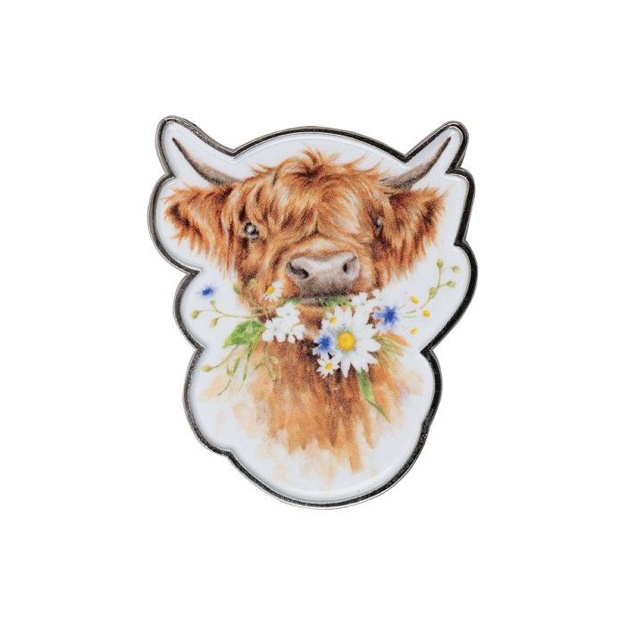 Wrendale ‘Daisy Coo’ Pin Badge