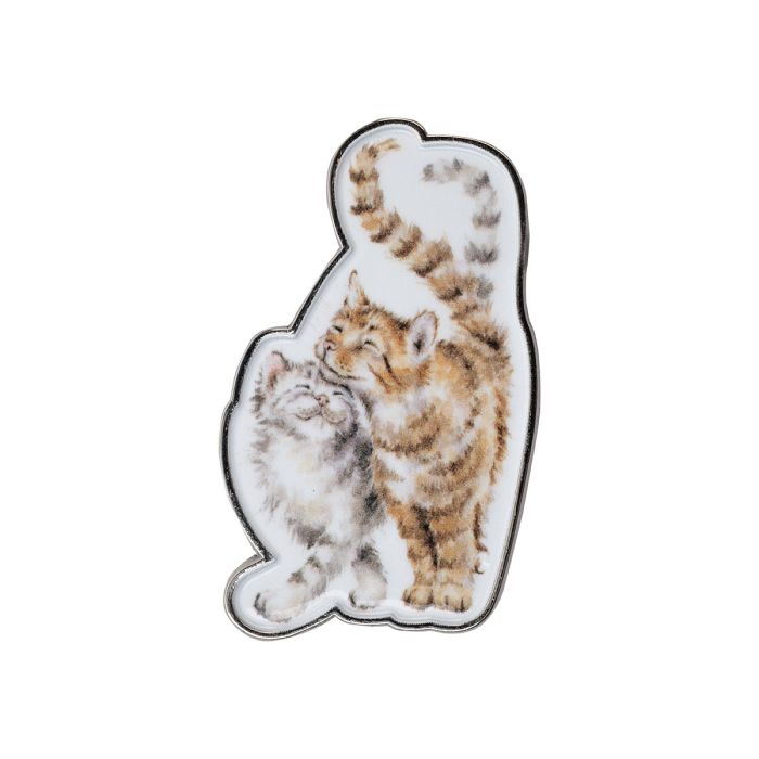Wrendale ‘Feline Good’ Cat Pin Badge