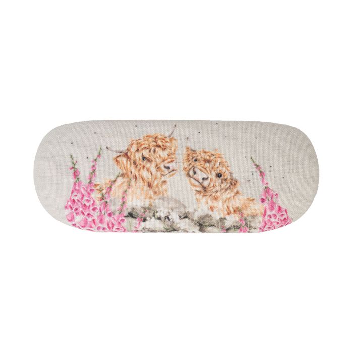 Wrendale ‘Just for Moo' Highland Cow Glasses Case