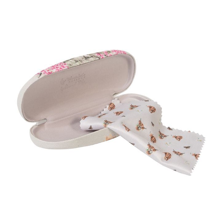Wrendale ‘Just for Moo' Highland Cow Glasses Case