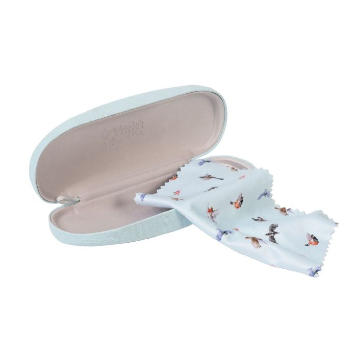 Wrendale 'Pottering About' Bird Glasses Case