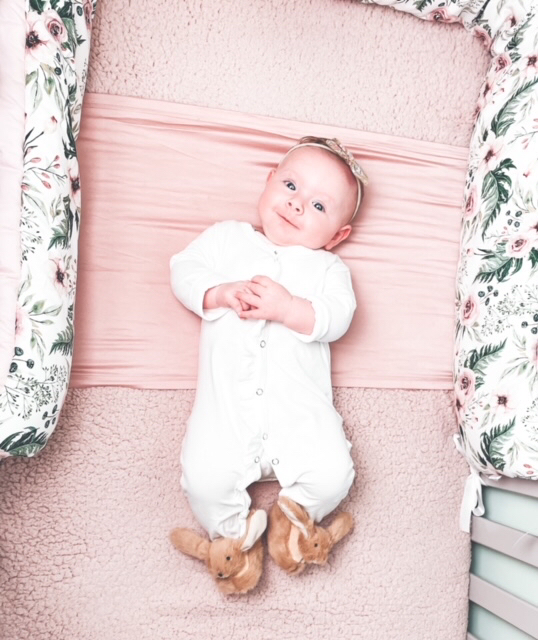Jomanda Brown Bunny Baby Slippers – 0-6 Months, Super Soft Plush