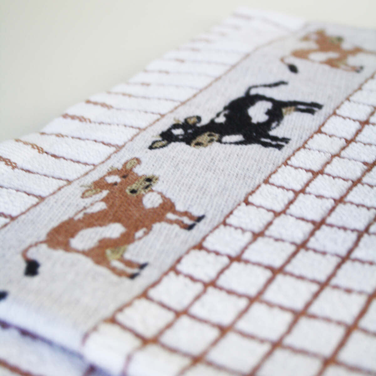 Samuel Lamont Brown Cow Set Of 2 Poli-dri