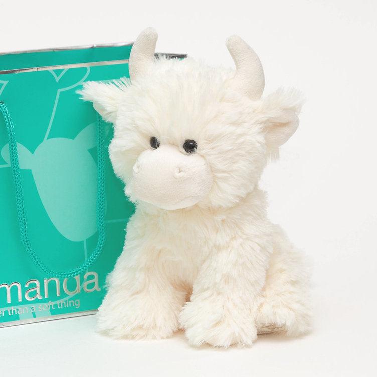 Jomanda Highland Cream Coo Cow Soft Plush Toy