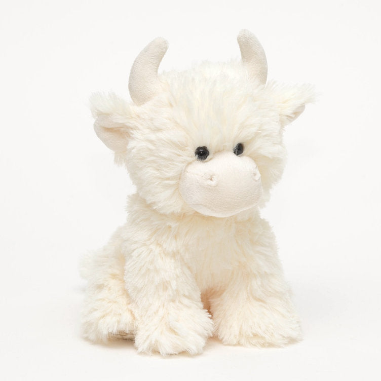 Jomanda 13cm Highland Coo Soft Toy with Pop Up Box – Newborn Safe Plush