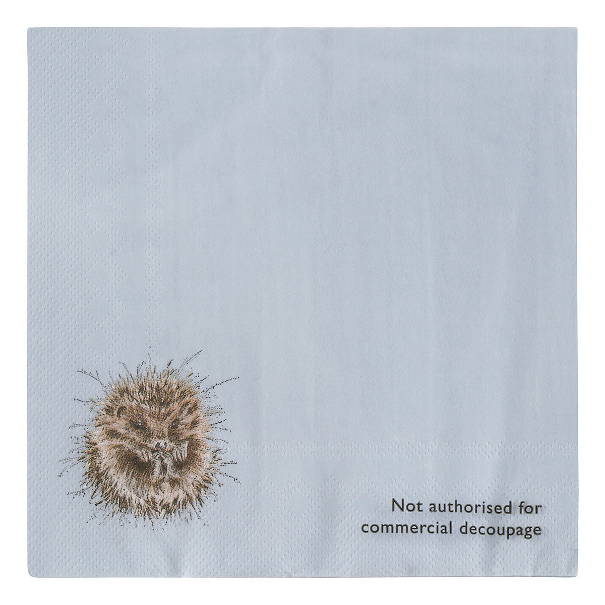 Wrendale lunch napkin love and Hedgehugs