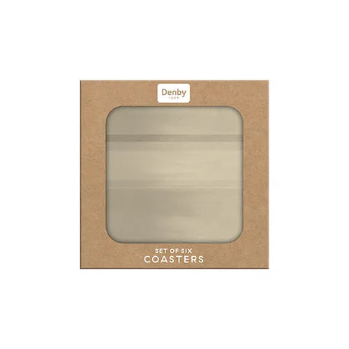 Denby Colours Natural 6 Piece Coasters