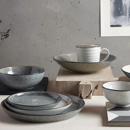 Denby Studio Grey Coupe Dinner Plate