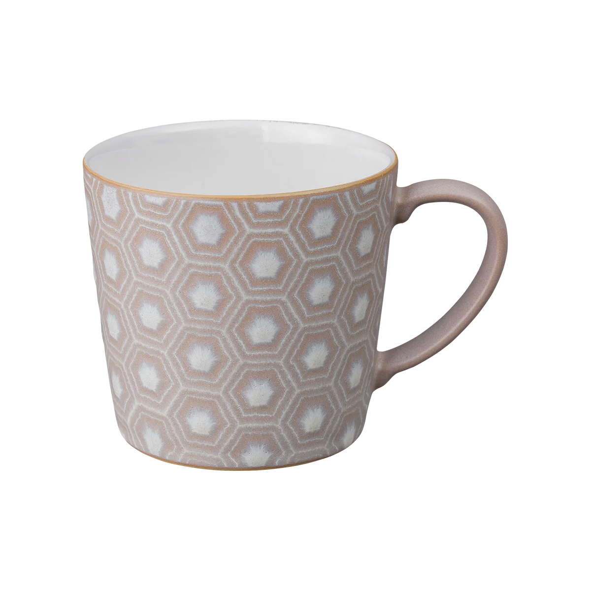 Denby Impression Pink Hexagon Mug