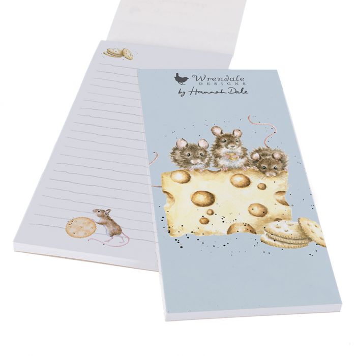 Wrendale ‘Crackers About Cheese’ Shopping Pad
