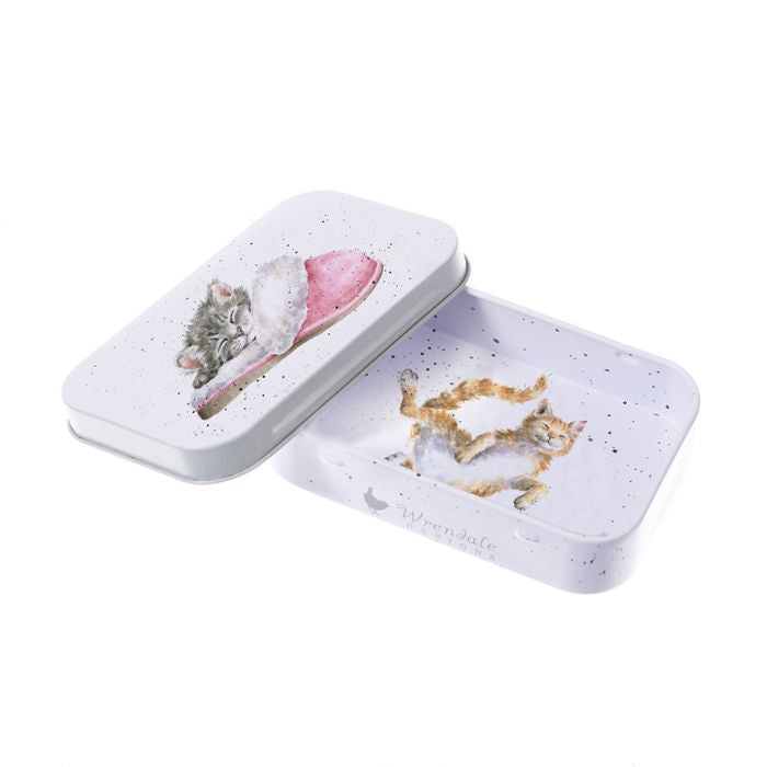 Wrendale Cat ‘The Snuggle Is Real’ Mini Tin