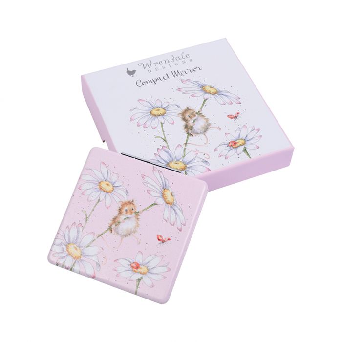 Wrendale ‘Oops A Daisy’ Mouse Compact Mirror