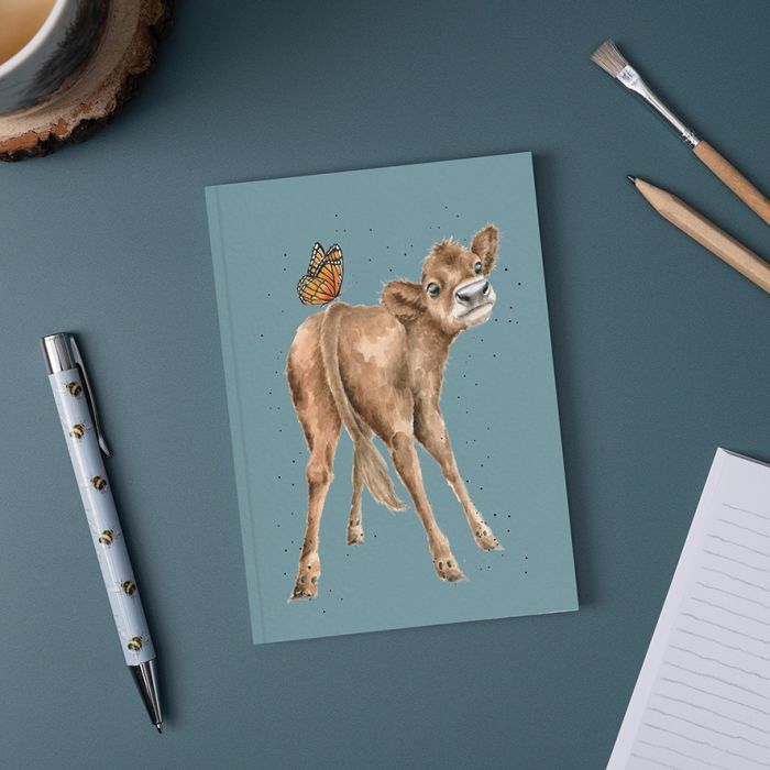 Wrendale ‘Fluttery Fabulous’ Cow A6 Notebook