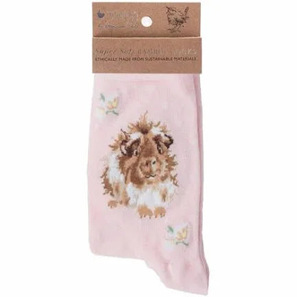 Wrendale Woman’s ‘Guinea Pig’ Socks
