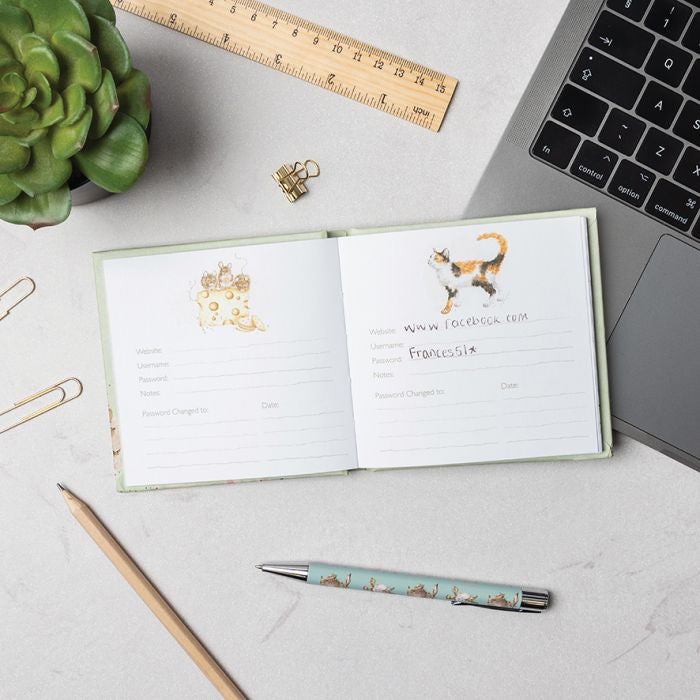 Wrendale ‘Hedgehog’ Password Book