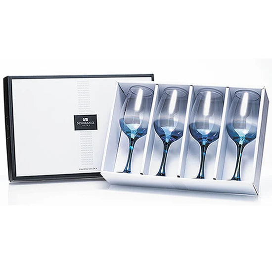 Newgrange Lustre Green & Pink Wine Set of 4