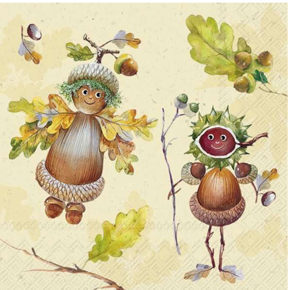 IHR Napkins Hello Fall