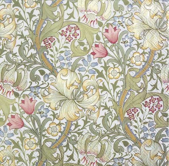 IHR Napkins Golden Lily