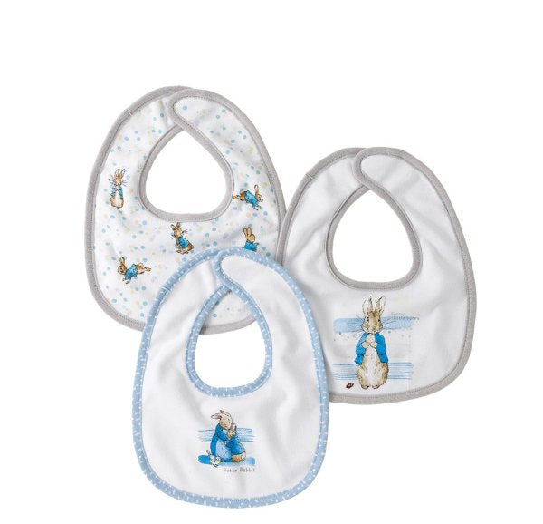 Beatrix Potter Peter Rabbit Bib Set Of 3 A29586