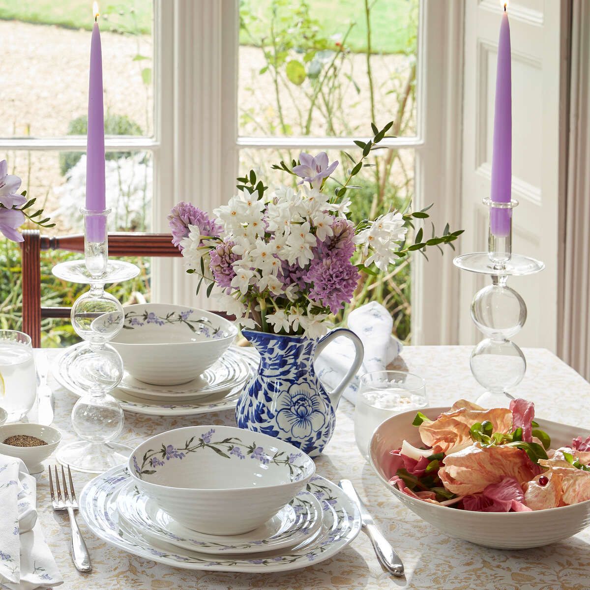 Portmeirion Sophie Conran 8” Plate Lavandula