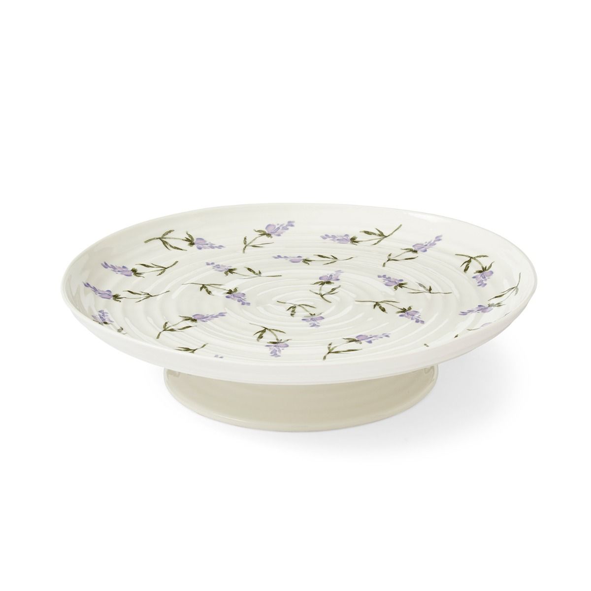 Portmeirion Sophie Conran Footed Cake Plate Lavandula