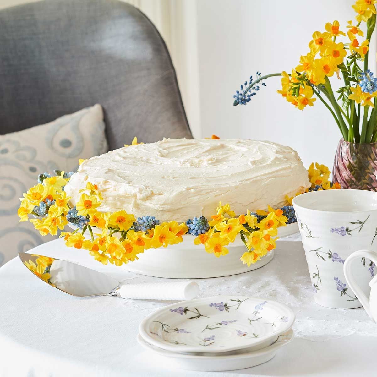 Portmeirion Sophie Conran 6” Tea Plate Lavandula